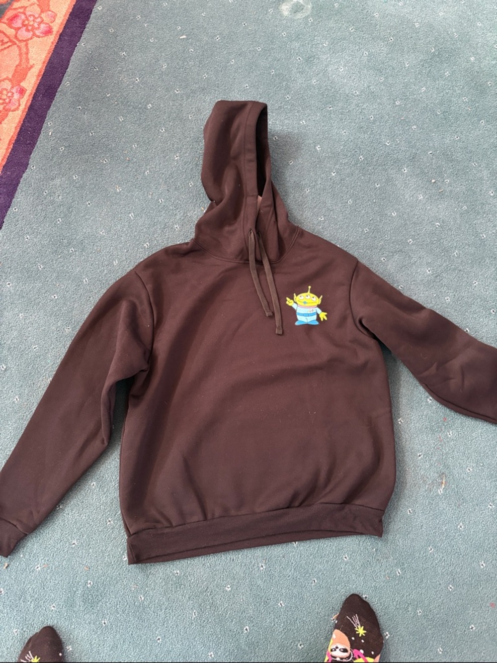 Toy Story Alien Hoodie Sweatshirt Size Medium NWT